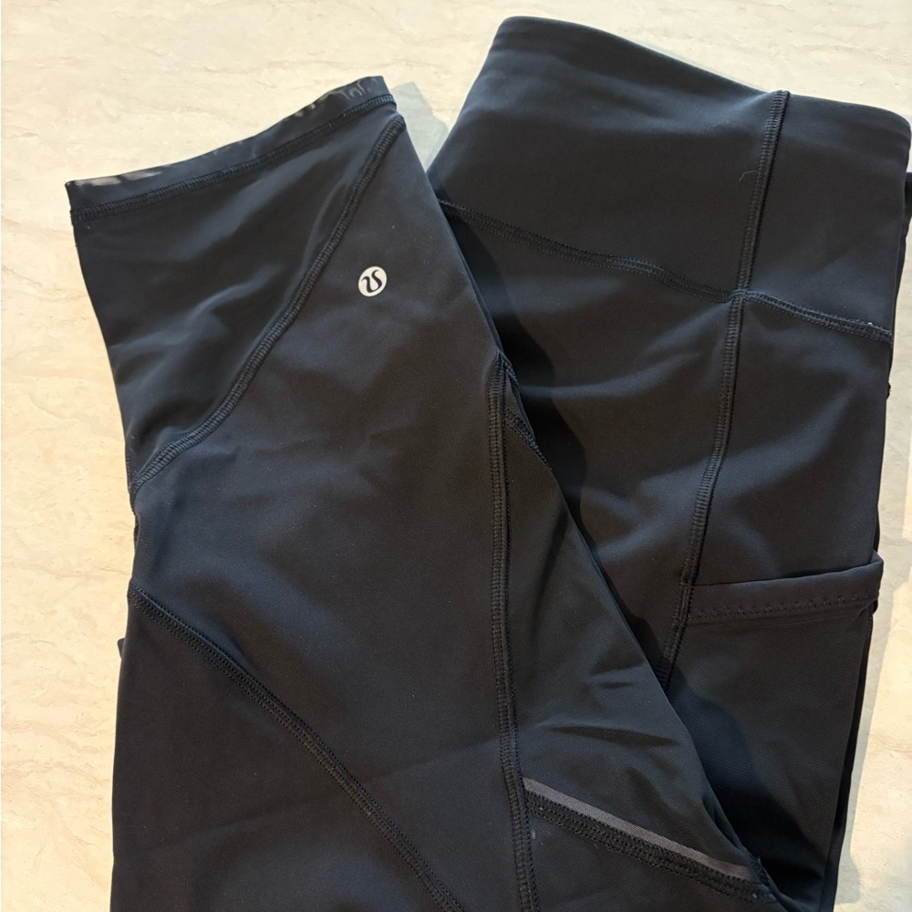 lululemon Black Leggings capri length